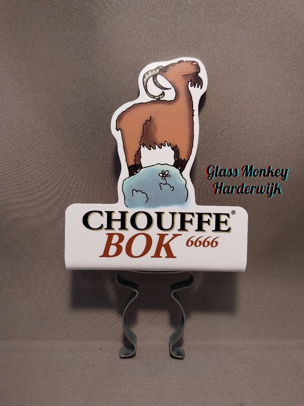 Chouffe Bok tapruiter., Verzamelen, Ophalen of Verzenden, Nieuw, Overige typen, Overige merken