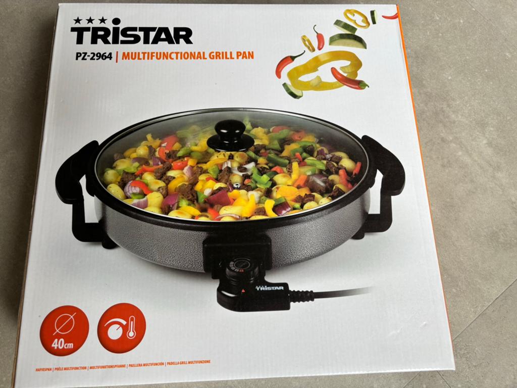Tristar PZ-2964 Multifunctionele Grillpan 40cm, Ophalen of Verzenden, Nieuw