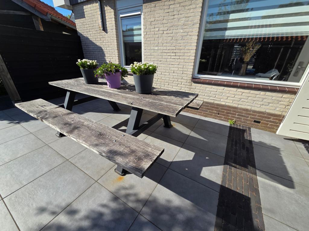 Picknicktafel, Ophalen of Verzenden, Nieuw, Rechthoekig, Hout