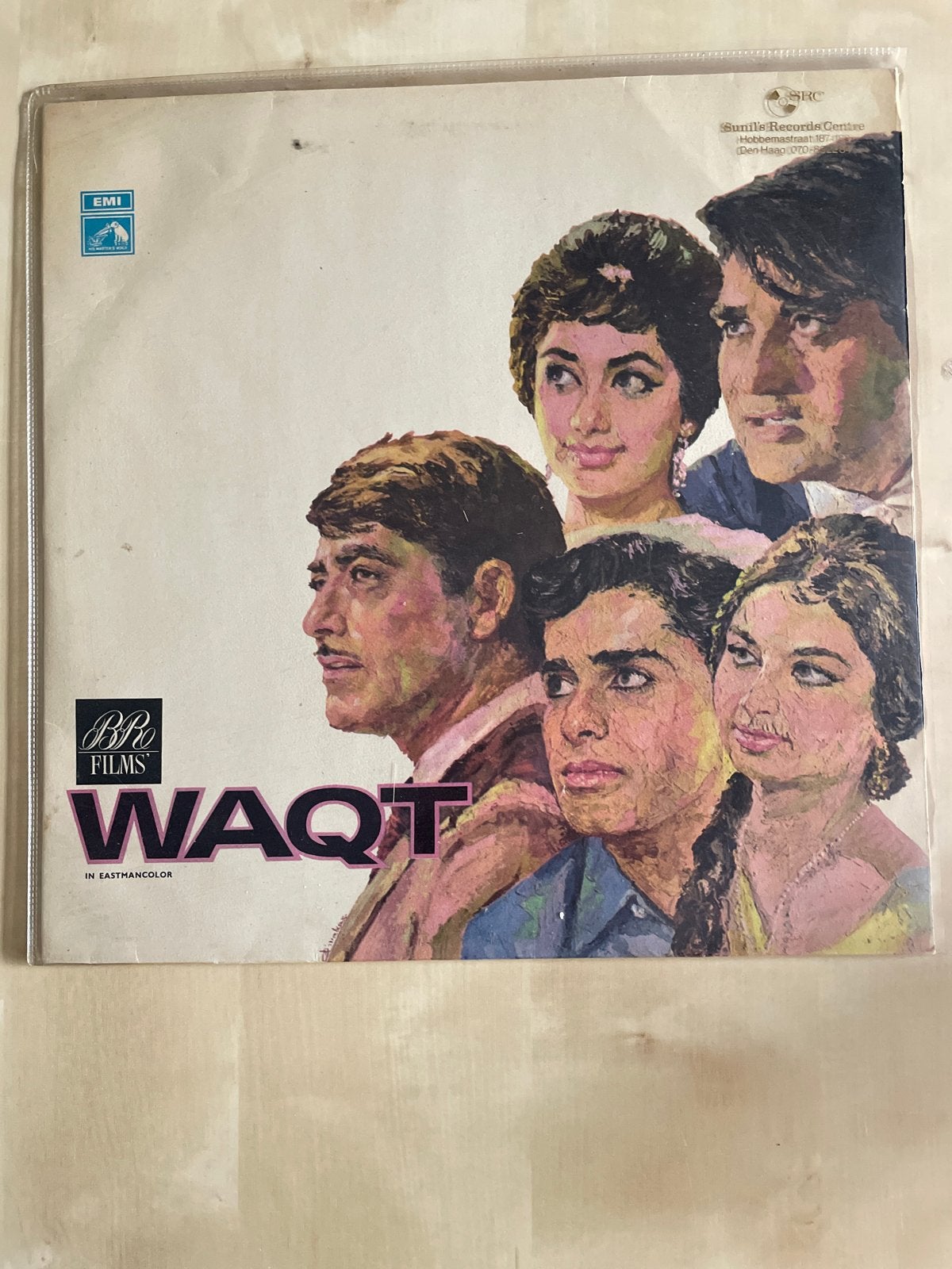 Originele Bollywood LP 'Waqt', Cd's en Dvd's, LP, Originele persing, Ophalen of Verzenden, Zo goed als nieuw