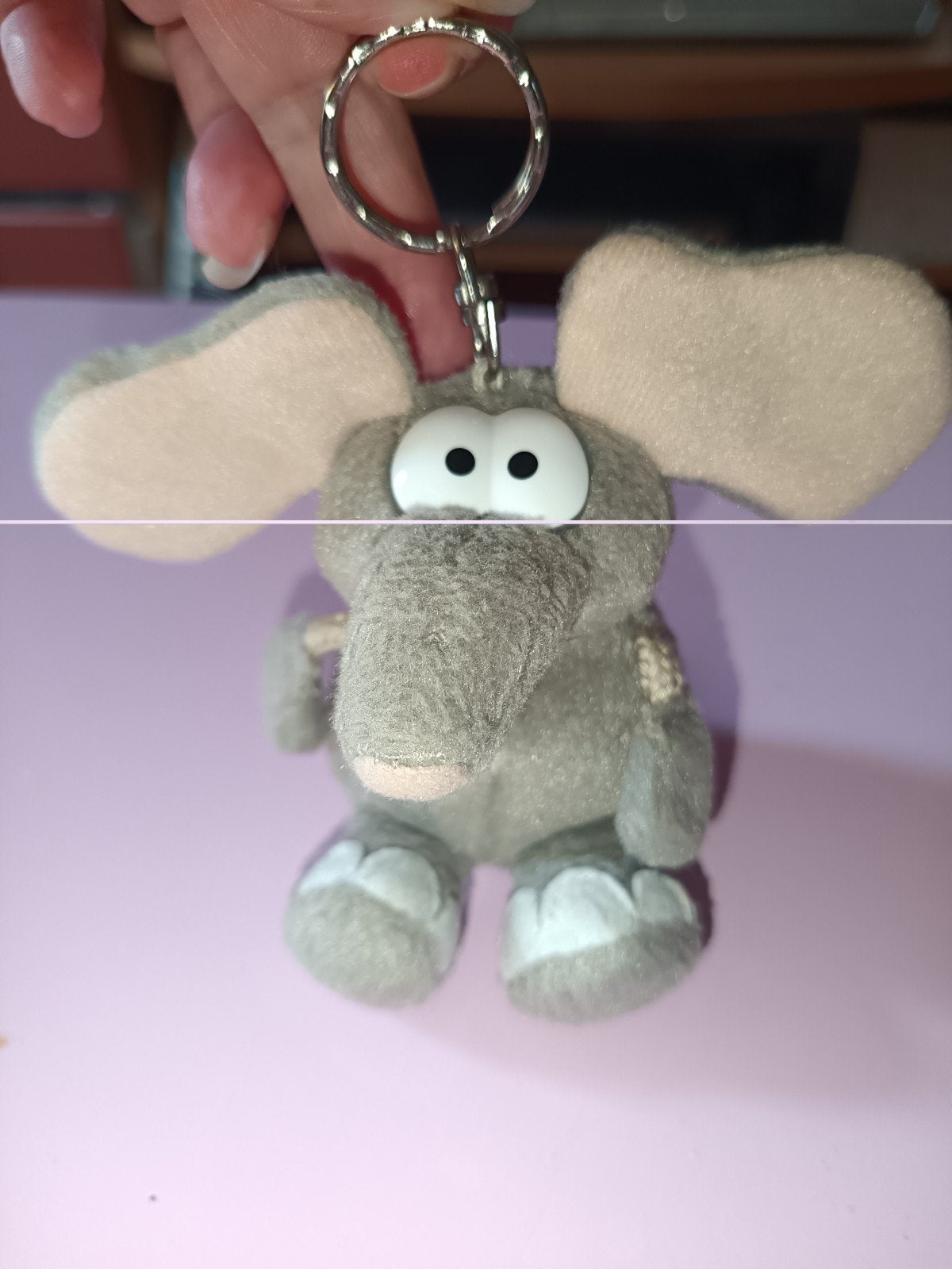 Olifant Sleutelhanger, Ophalen
