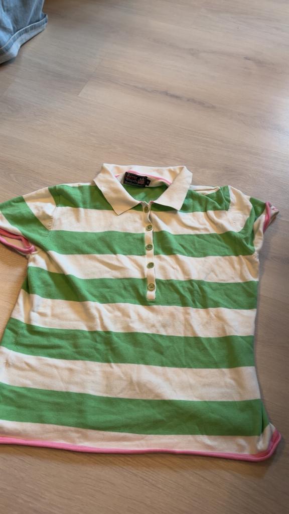 Polo/T-shirt River Woods, Blauw, Maat 46/48 (XL) of groter, Ophalen of Verzenden, Zo goed als nieuw