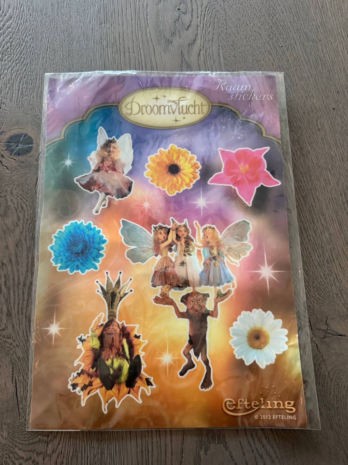 Efteling Droomvlucht Raamstickers - Nieuw in verpakking, Ophalen of Verzenden, Nieuw, Overige typen