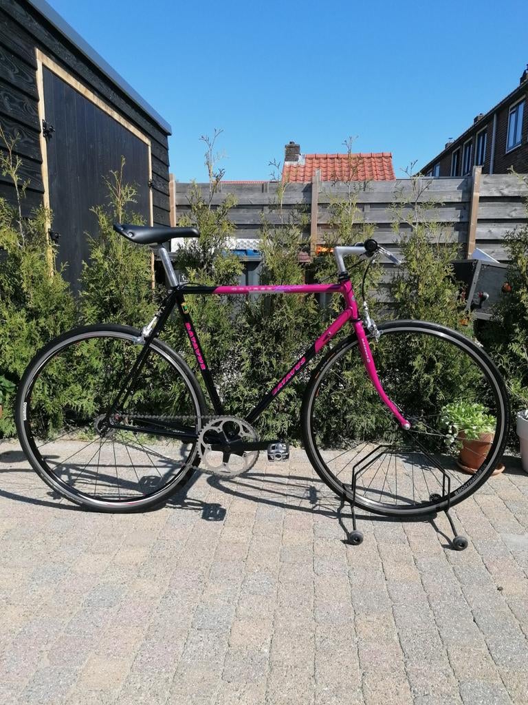 Batavus Singlespeed Single Speed Racefiets 90s Fixie Fixed, 55 tot 59 cm, Ophalen of Verzenden, Velgrem, Batavus