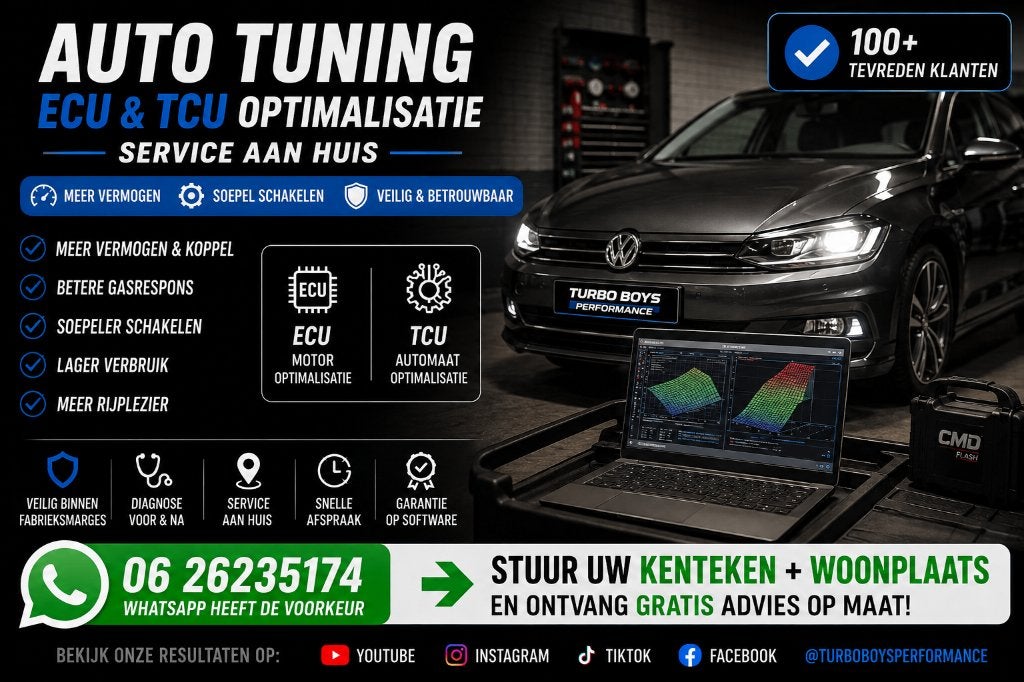 Auto Tuning | ECU & TCU Optimalisatie aan Huis, Auto diversen, Tuning en Styling, Ophalen