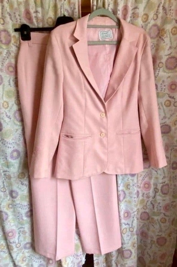 Vintage H Bar C California Ranchwear Pak - Roze met Borduur, Kleding | Dames, Maat 38/40 (M), Kostuum of Pak, Ophalen of Verzenden