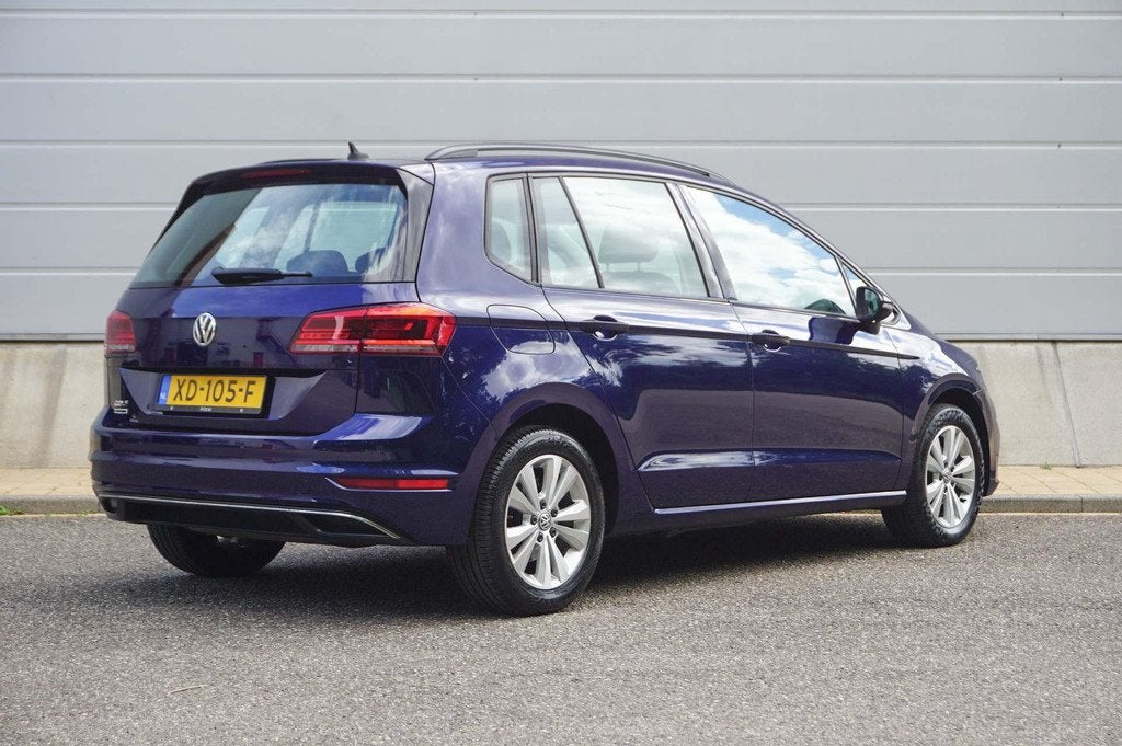 Volkswagen Golf Sportsvan 1.0 TSI 115pk DSG Comfortline | Ad, 12 maanden, Stof, Gebruikt, Blauw