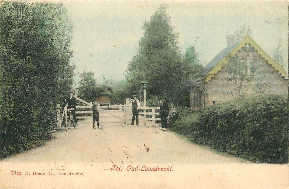 304-047-035 Oud Loosdrecht Tol, Verzenden, Voor 1920, Noord-Holland