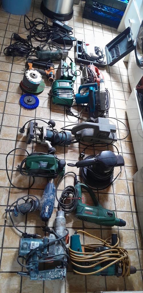 Partij electrisch gereedschap ,alles is getest en oke, Ophalen of Verzenden