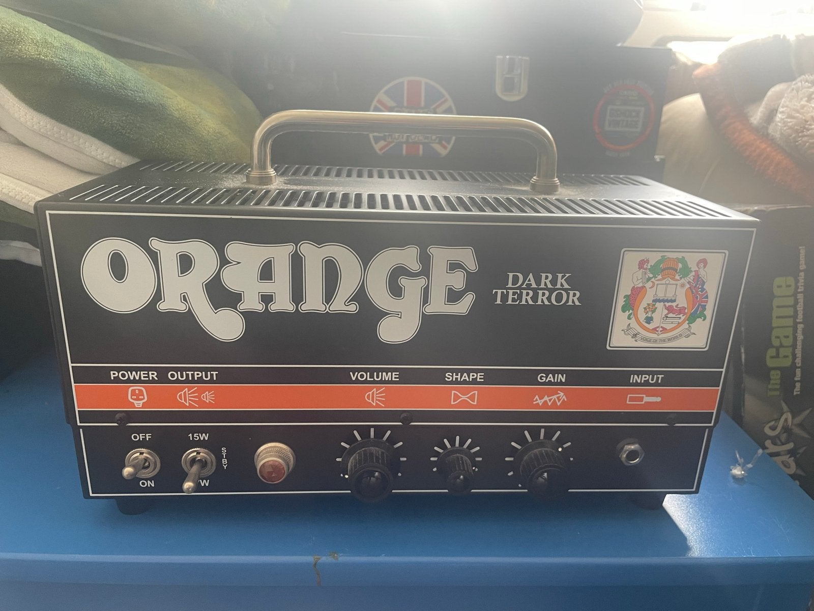 Orange Dark Terror buizenversterker - Compacte gitaarhead, Ophalen of Verzenden, Zo goed als nieuw, Gitaar, Minder dan 50 watt