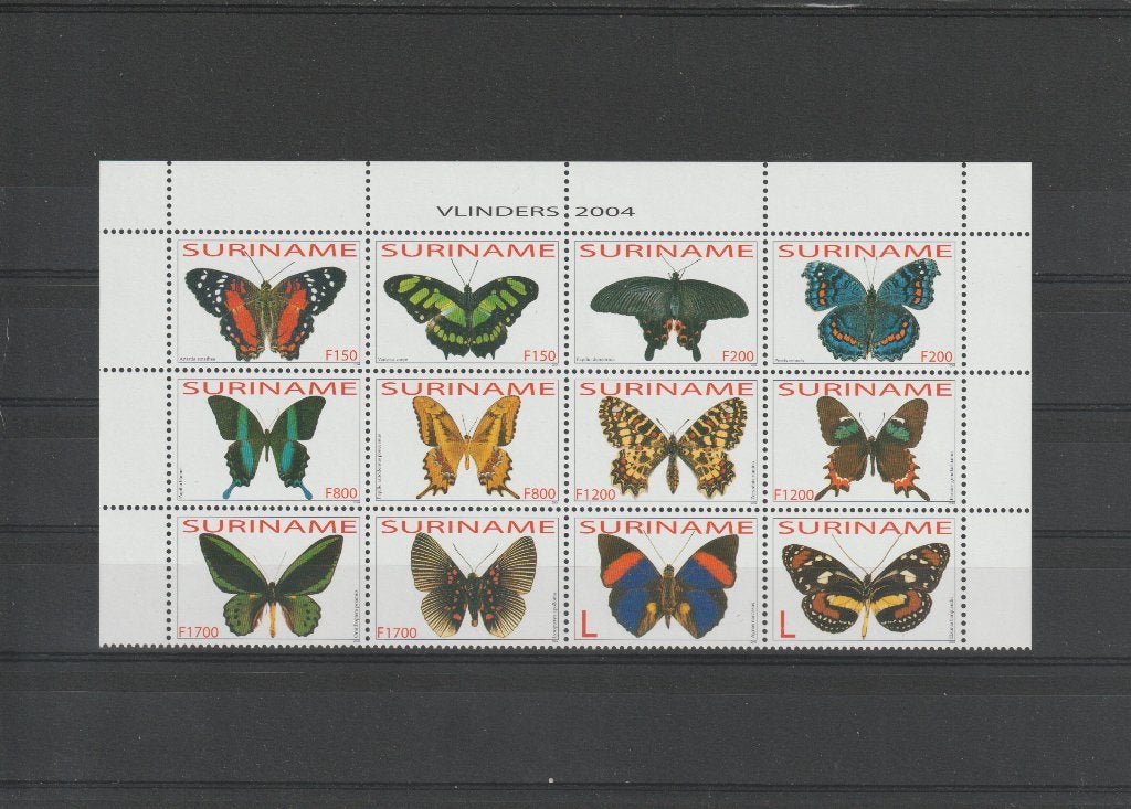 Suriname 2004, 1227 t/m 1238, Postfris., Ophalen of Verzenden, Postfris