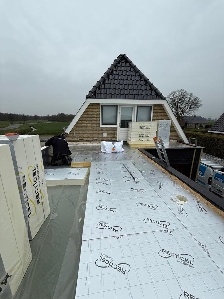 Dakdekker bitumen Epdm dakpannen dakrenovatie dakreparatie, Doe-het-zelf en Verbouw, Isolatie en Afdichting, Minder dan 4 cm, Overige materialen