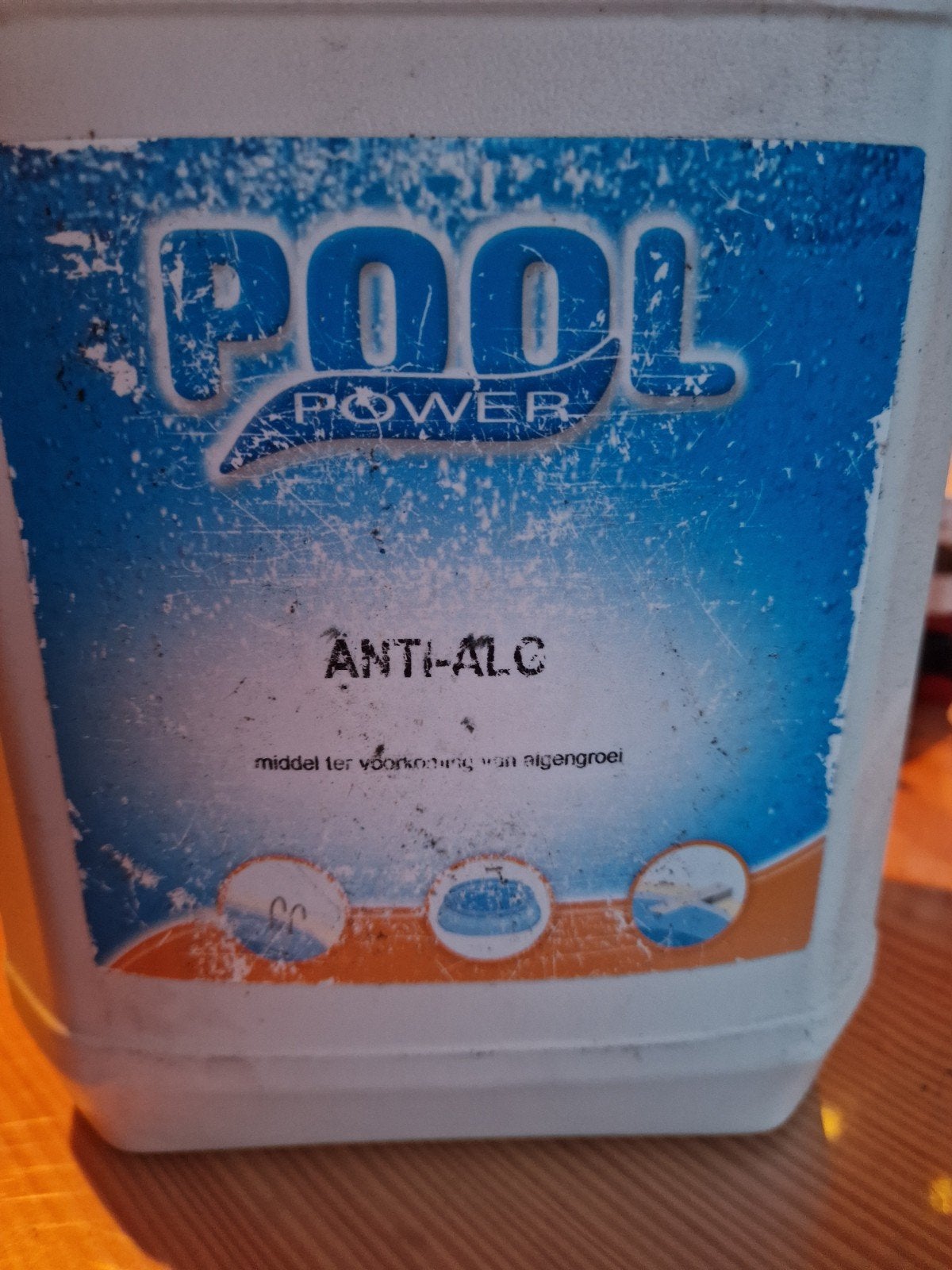 Pool Power Anti-Alg - 4x 5 liter ongeopend voor zwembad, Ophalen