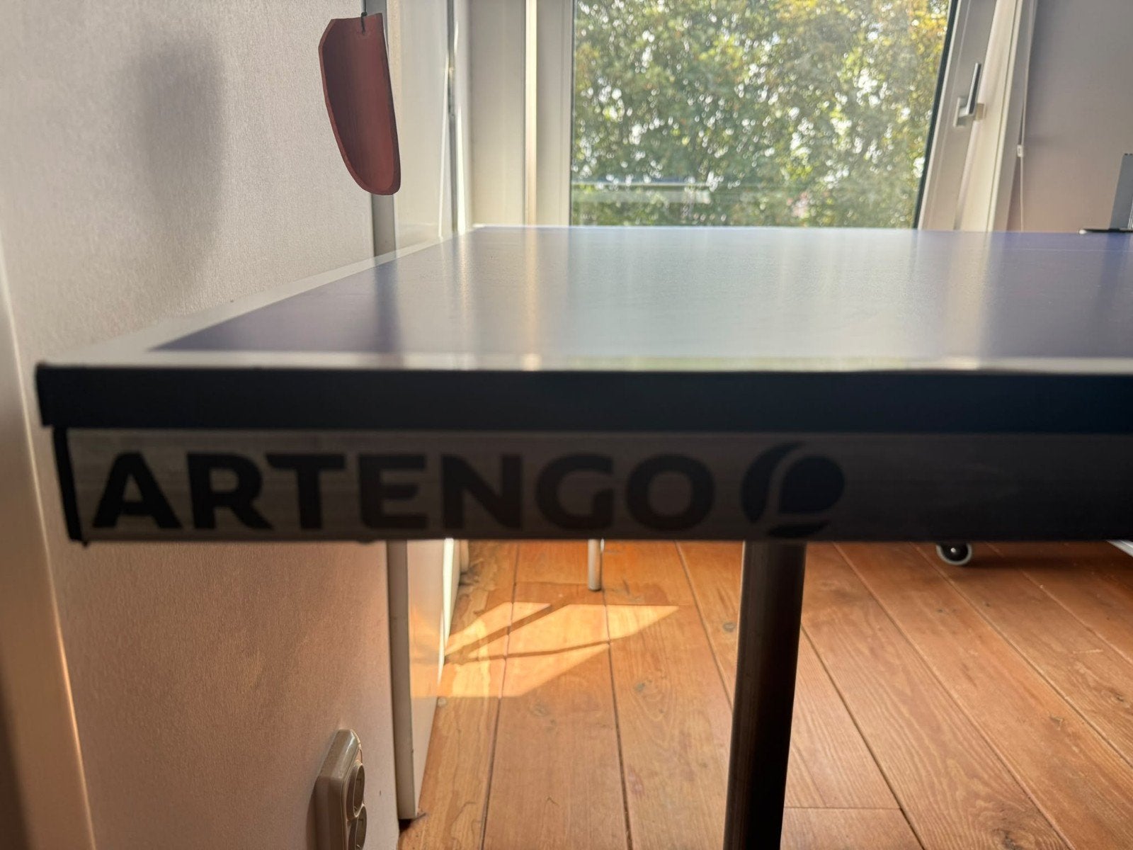Artengo Tafeltennistafel - Indoor, Inklapbaar & Verrijdbaar, Sport en Fitness, Ophalen, Zo goed als nieuw, Tafel Indoor, Inklapbaar
