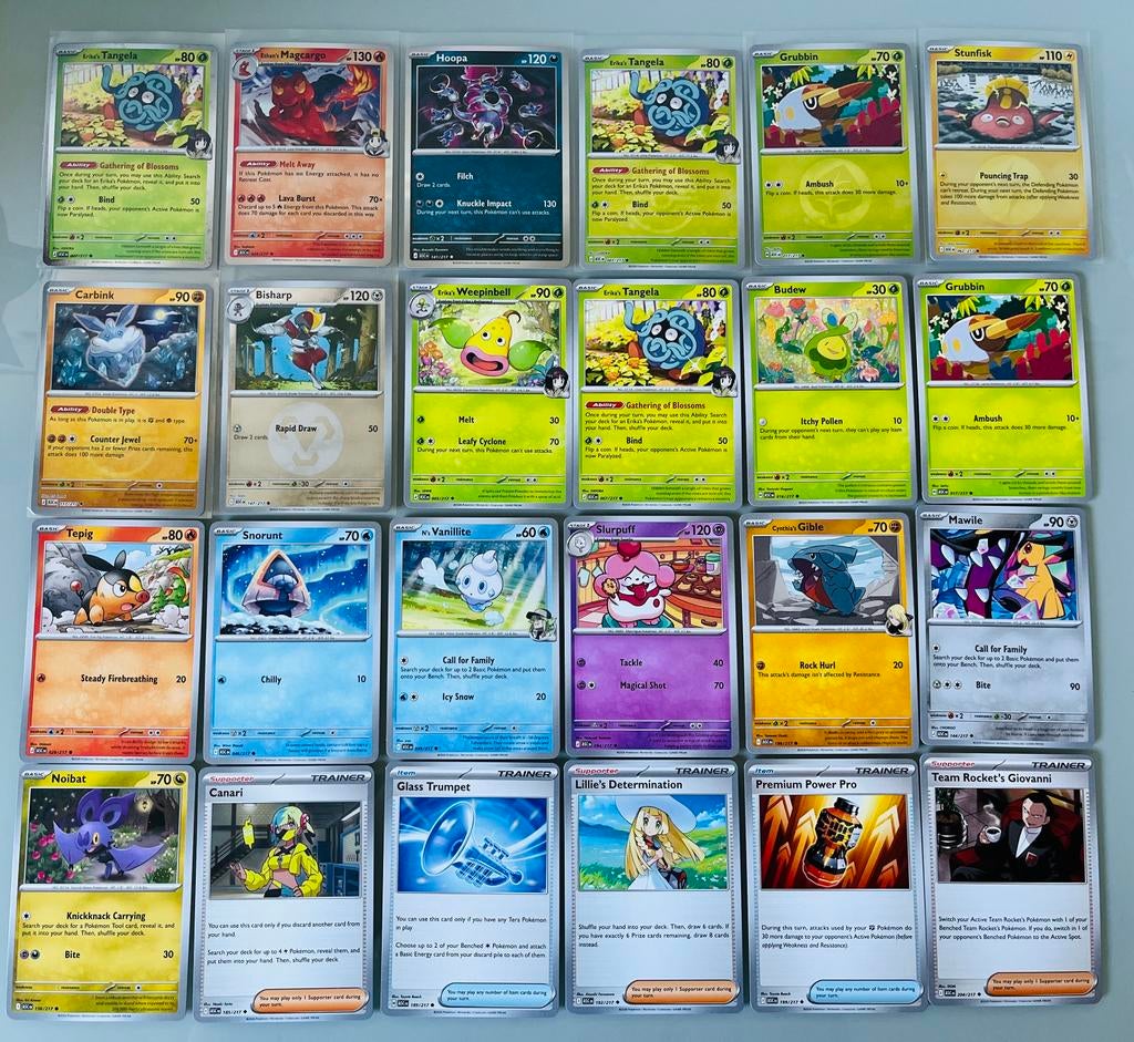Pokémon: Ascended Heroes Kaarten Set [24 Stuks], Ophalen of Verzenden, Zo goed als nieuw, Meerdere kaarten