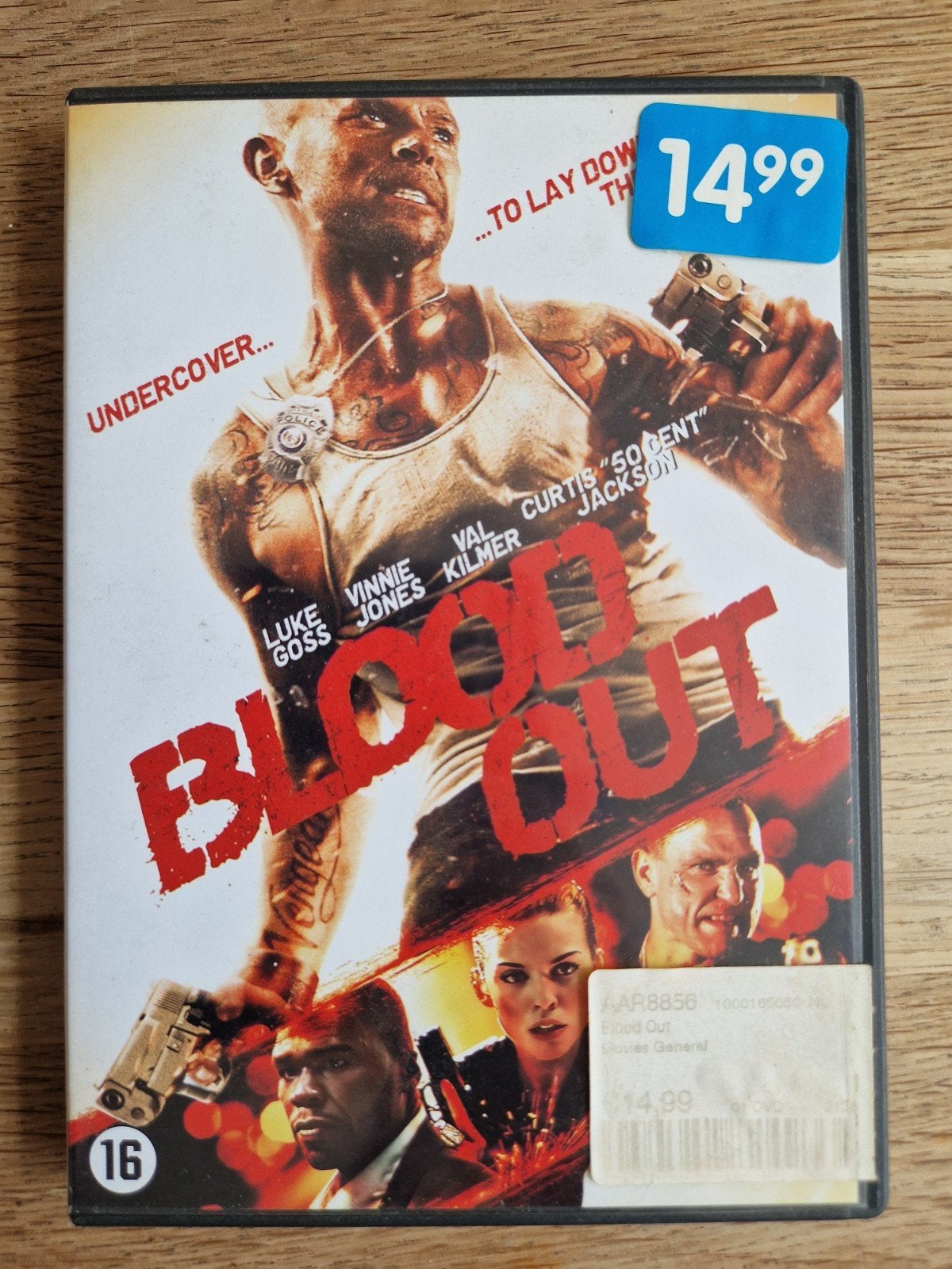 Blood out, Vanaf 16 jaar, Ophalen of Verzenden, Zo goed als nieuw