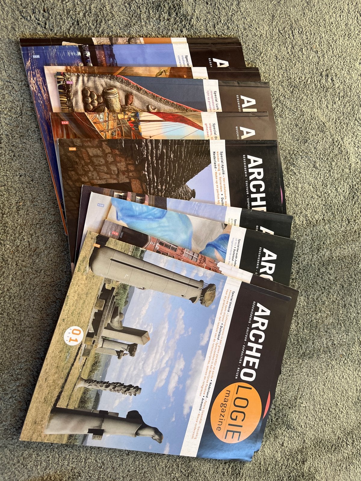 Tijdschrift Archeologie: Jaargangen 2009, 2011, 2013, Boeken, Tijdschriften en Kranten, Ophalen, Gelezen, Wetenschap en Natuur