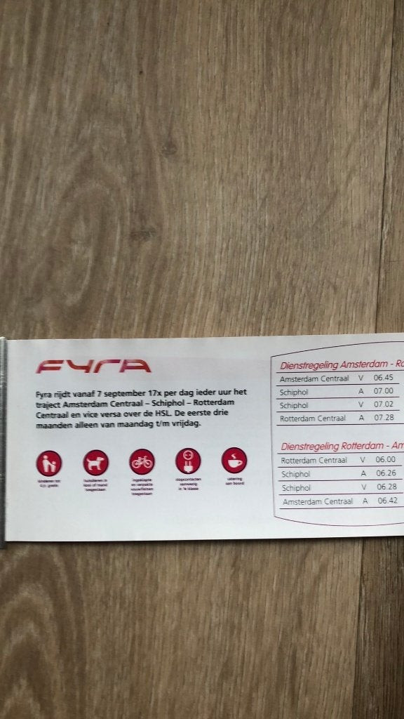 NShispeed Fyra pen, Verzamelen, Ophalen of Verzenden, Gebruikt, Trein, Overige typen