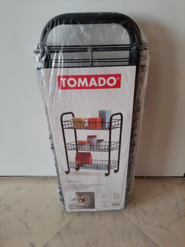 TOMADO Keukenwagen/Serveerwagen - Nieuw in verpakking, Ophalen of Verzenden, Nieuw