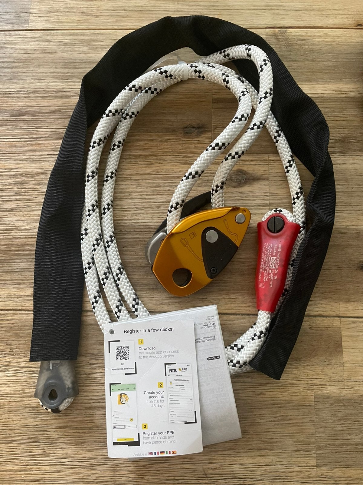 Petzl Grillon 3m (zonder haken), Ophalen of Verzenden, Nieuw, Klimsport-accessoire