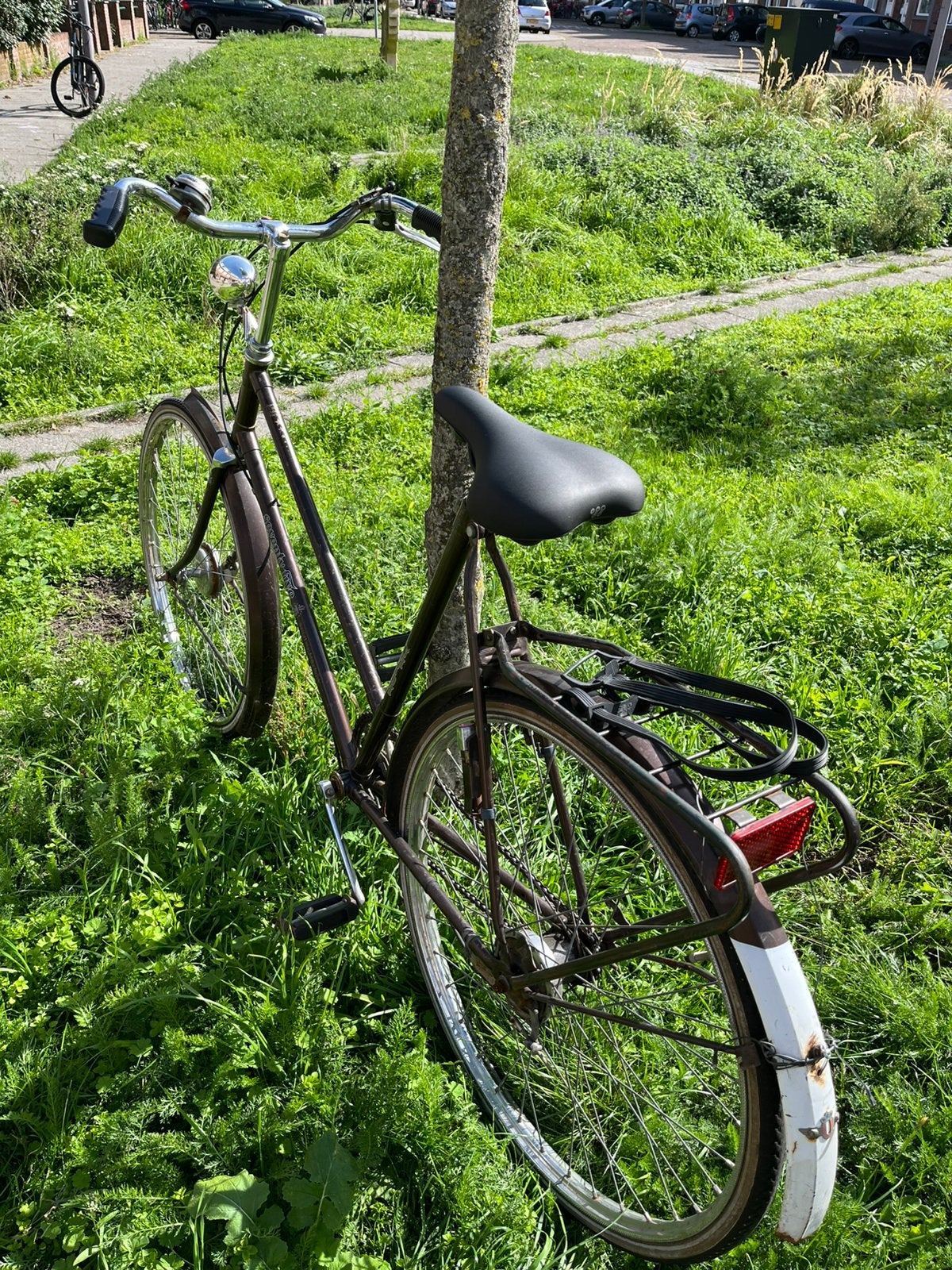 Union dames fiets, Fietsen en Brommers, Ophalen, Gebruikt, Handrem