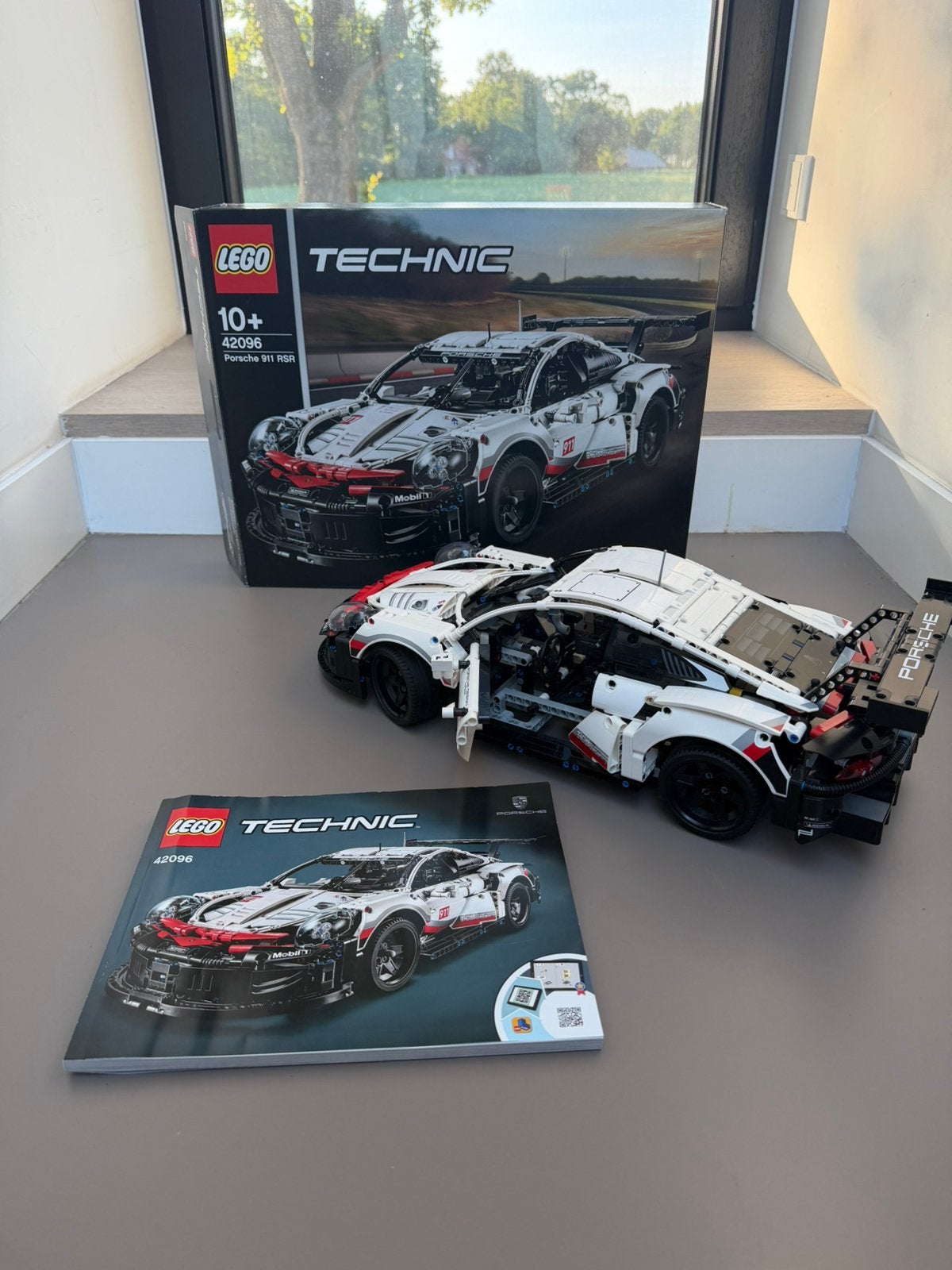 Lego Technic Porsche 911 RSR 42096, Ophalen, Compleet, Lego, Zo goed als nieuw