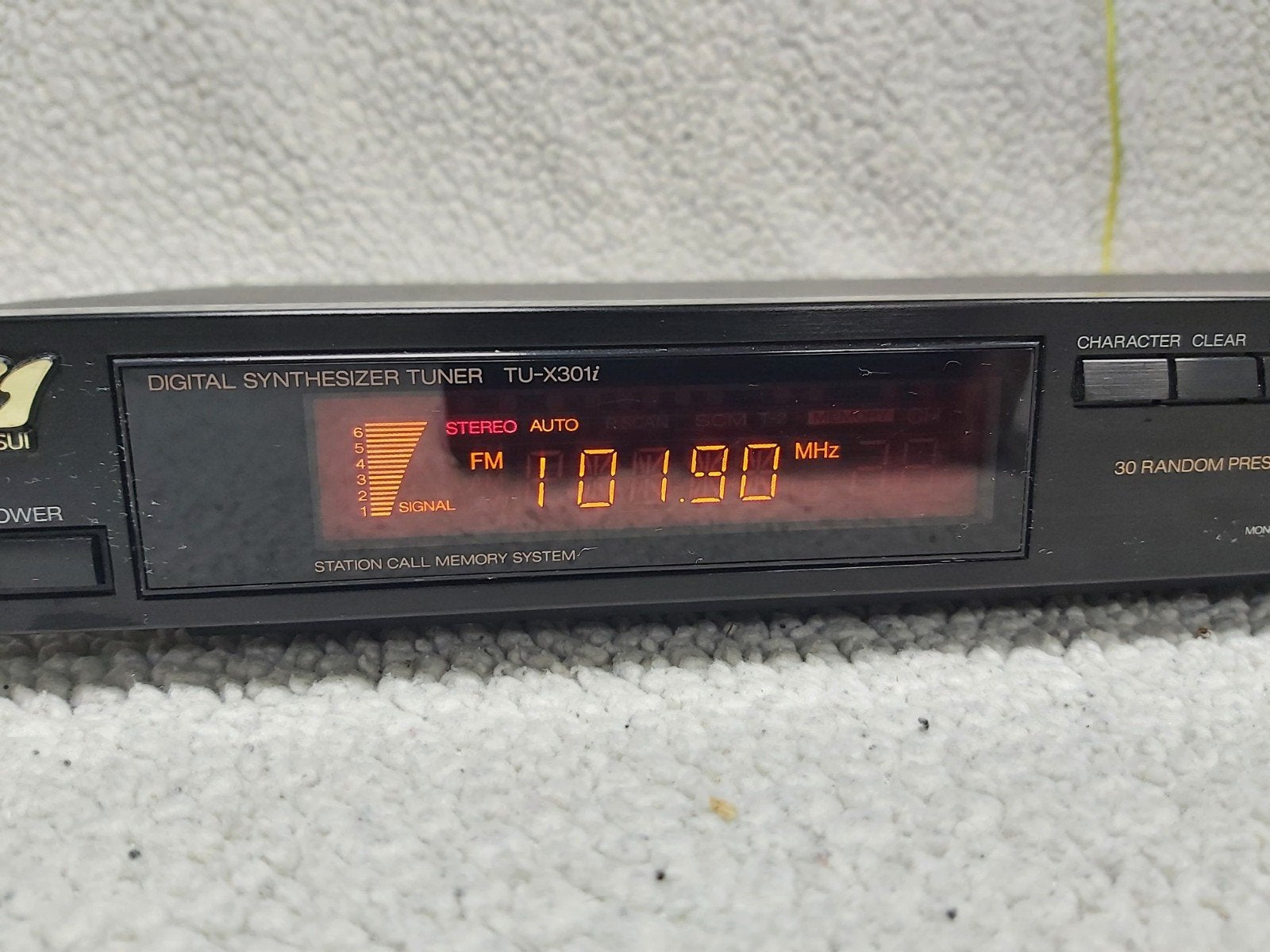 Sansui TU-X301i Digitale Synthesizer Tuner, Ophalen of Verzenden, Gebruikt, Analoog