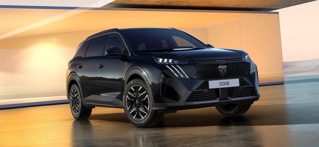 Peugeot 5008 1.2 Hybrid 145 GT 7p | NIEUW | Uit voorraad lev, Auto's, Peugeot, 145 pk, 1199 cc, 7 stoelen, Zwart