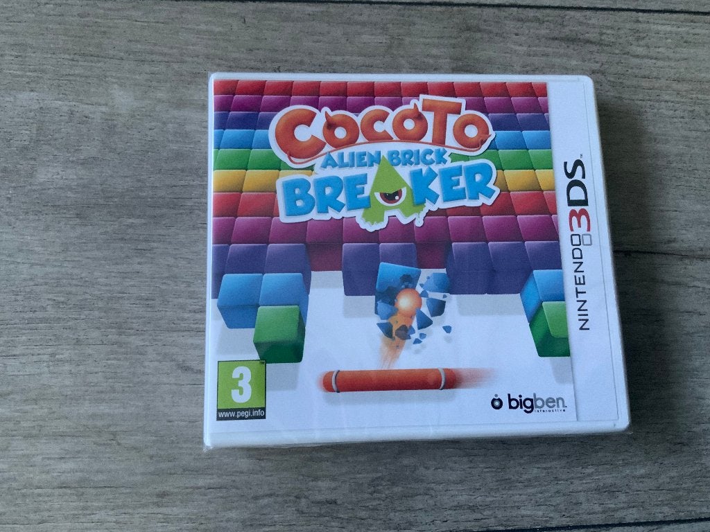 NIEUW & GESEALD - Cocoto Brick Breaker voor de Nintendo 3DS, Puzzel en Educatief, 1 speler, Nieuw, Ophalen of Verzenden