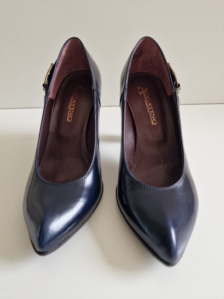 Accatino Pump Donkerblauw Maat 35, Kleding | Dames, Ophalen, Pumps, Accatino, Blauw