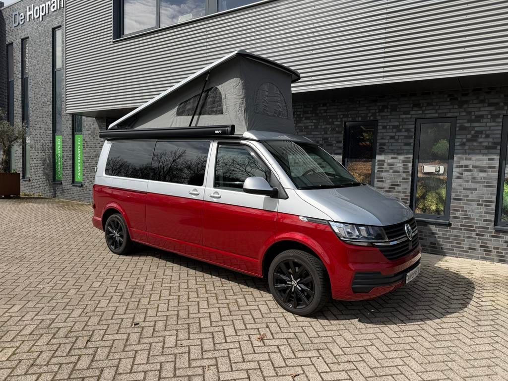 Volkswagen Transporter T6.1 LWB 4 Personen 2023/Nieuw, Caravans en Kamperen, Chemisch toilet, Luifel, Volkswagen, Bedrijf