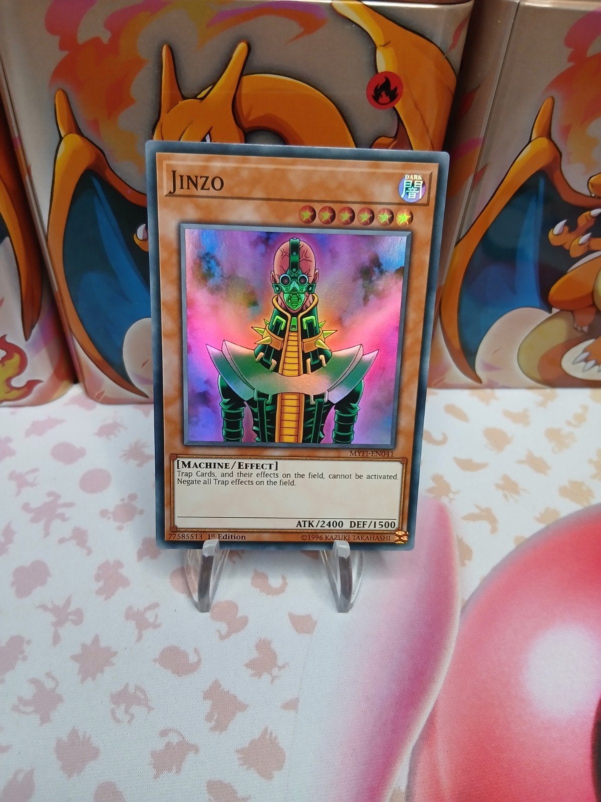 Yu-Gi-Oh! Jinzo MYFI-EN041 1st Edition Kaart, Ophalen of Verzenden