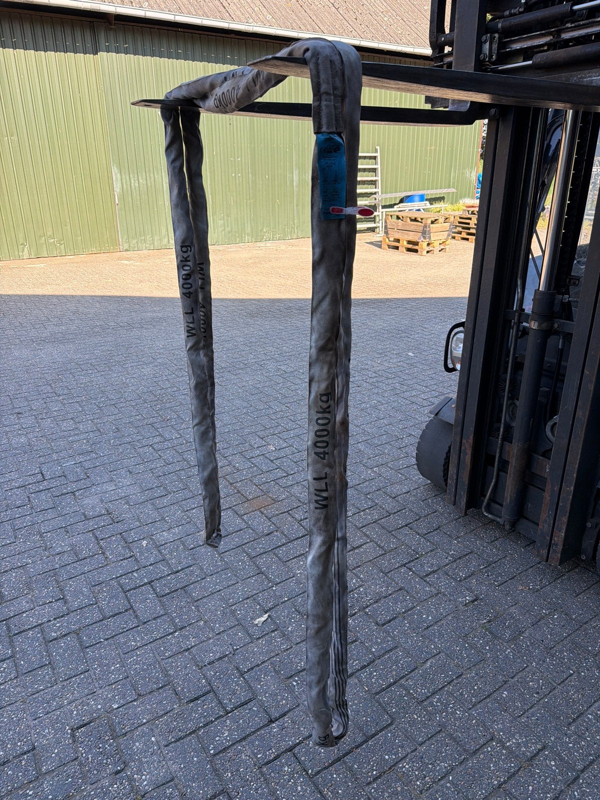 Hefband WLL 4000kg - Robuuste hijsband voor zware lasten, Doe-het-zelf en Verbouw, Lieren en Takels, Ophalen of Verzenden