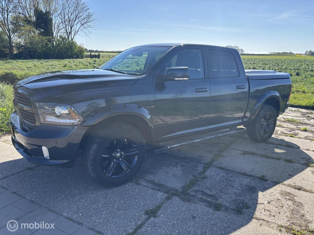 Ram 1500 Sport Crew Cab 4x4, Automaat, Stoelverwarming, Gebruikt, Leder