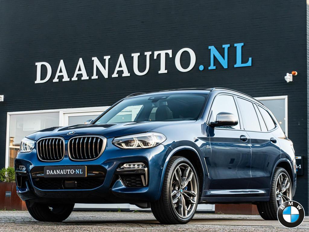 BMW X3 M40i xDrive High Executive Pano HUD HK Keyless, Automaat, Gebruikt, Euro 6, Blauw