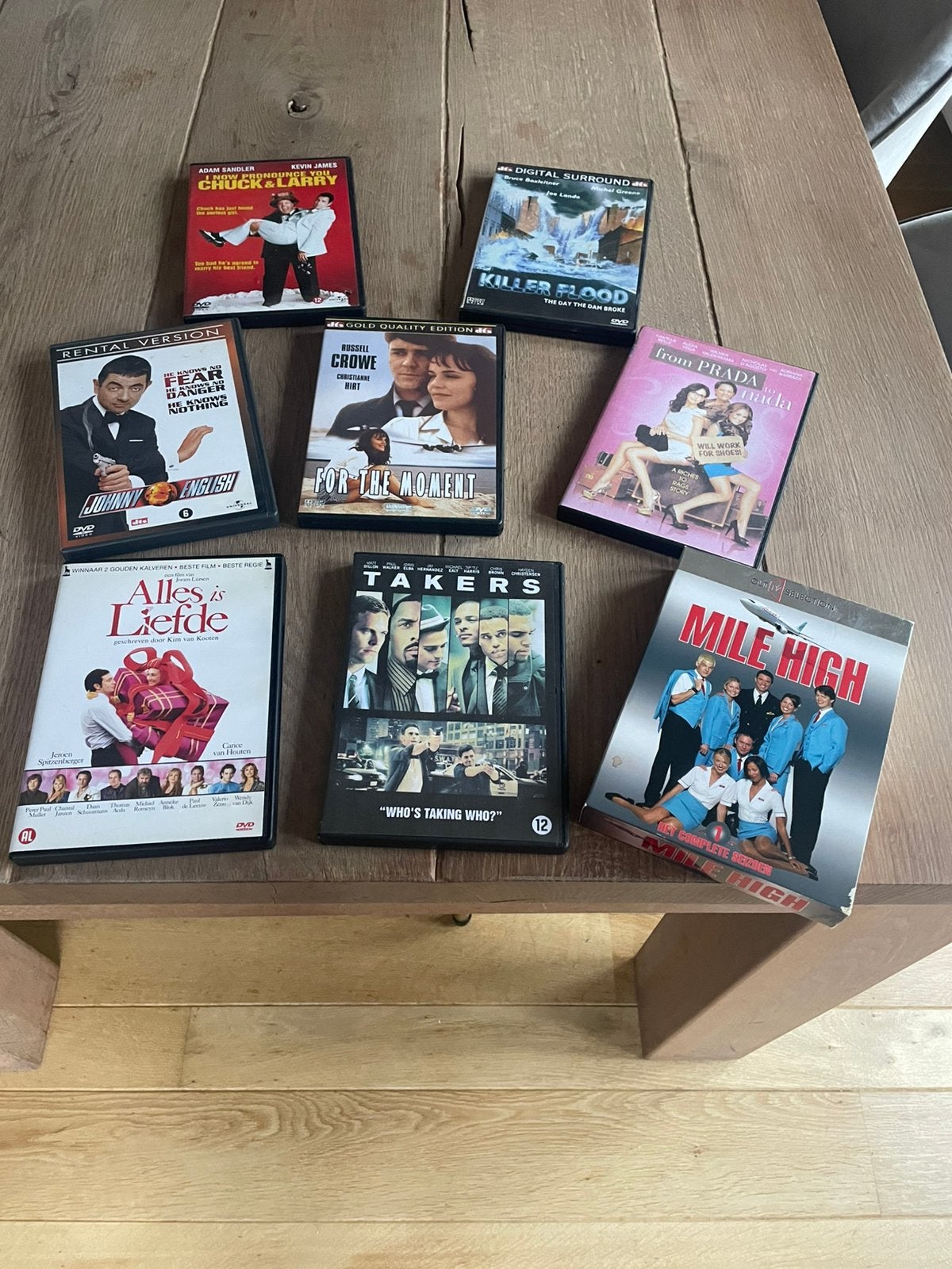Bijna nieuwe DVDs. Per stuk of per set., Vanaf 12 jaar, Ophalen of Verzenden, Zo goed als nieuw