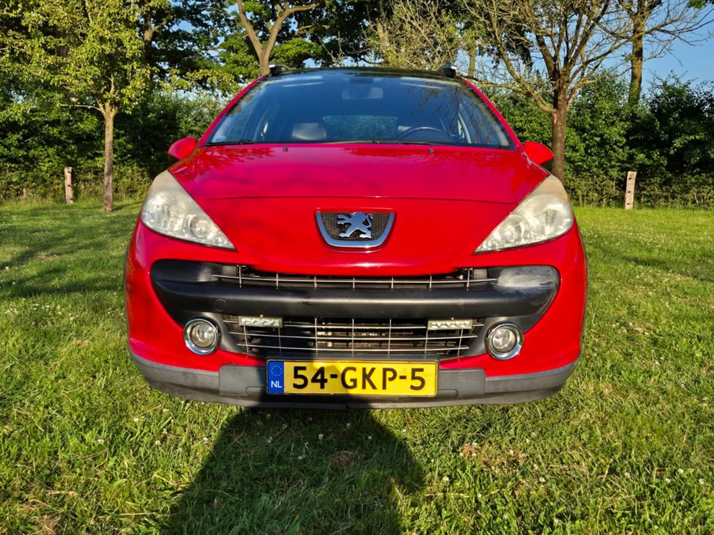 Peugeot 207 1.6 16V SW Outdoor 2008 Rood, 4 cilinders, 1110 kg, Origineel Nederlands, Stationwagon