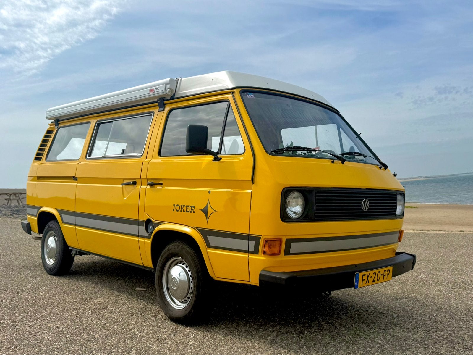 Volkswagen T3 Joker 2.0 Luchtgekoelde 1980 Nieuwe APK, Auto's, Overige kleuren, Handgeschakeld, Particulier, Transporter
