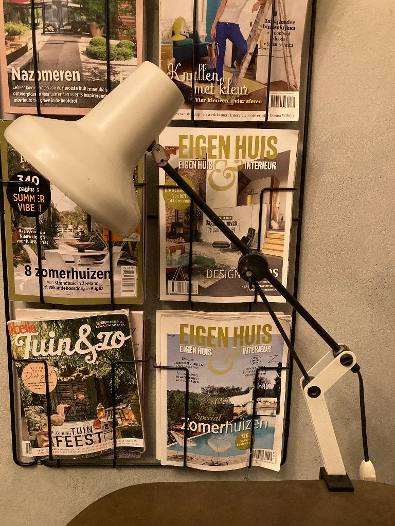 Vintage retro design IKEA jaren 80 1210 lamp bureaulamp lamp, Huis en Inrichting, Lampen | Tafellampen, Bureaulamp, Meerkleurig