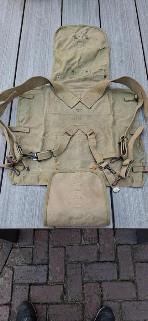 US army,ww2,haversack M28,militaria,oorlog, Ophalen of Verzenden, Landmacht, Amerika, Kleding of Schoenen