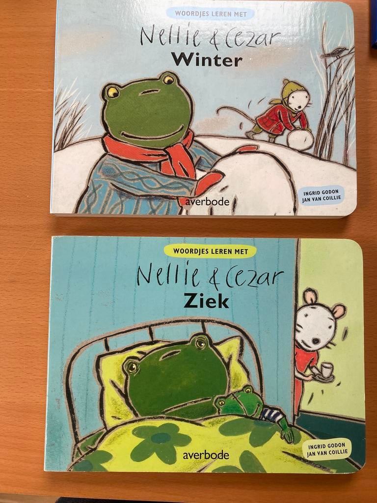 Nellie & Cezar WINTER en ZIEK ( twee boekjes ), Boeken, Ophalen of Verzenden, Zo goed als nieuw