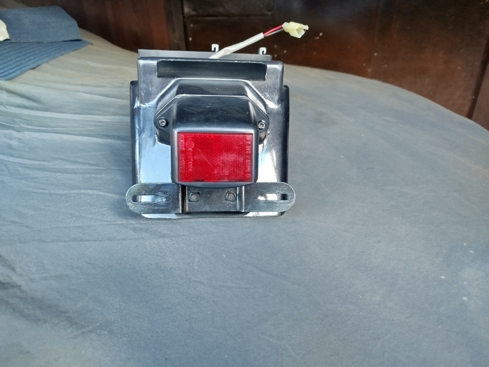 Zxr 750 kenteken/spatbord houder bij.1991tot 1993, Ophalen, Motor