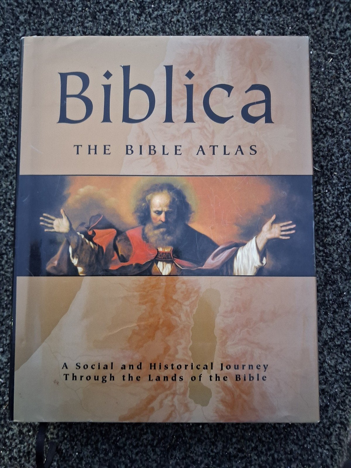 Biblica: The Bible Atlas - Een Sociale en Historische Reis, Boeken, Ophalen of Verzenden, Zo goed als nieuw