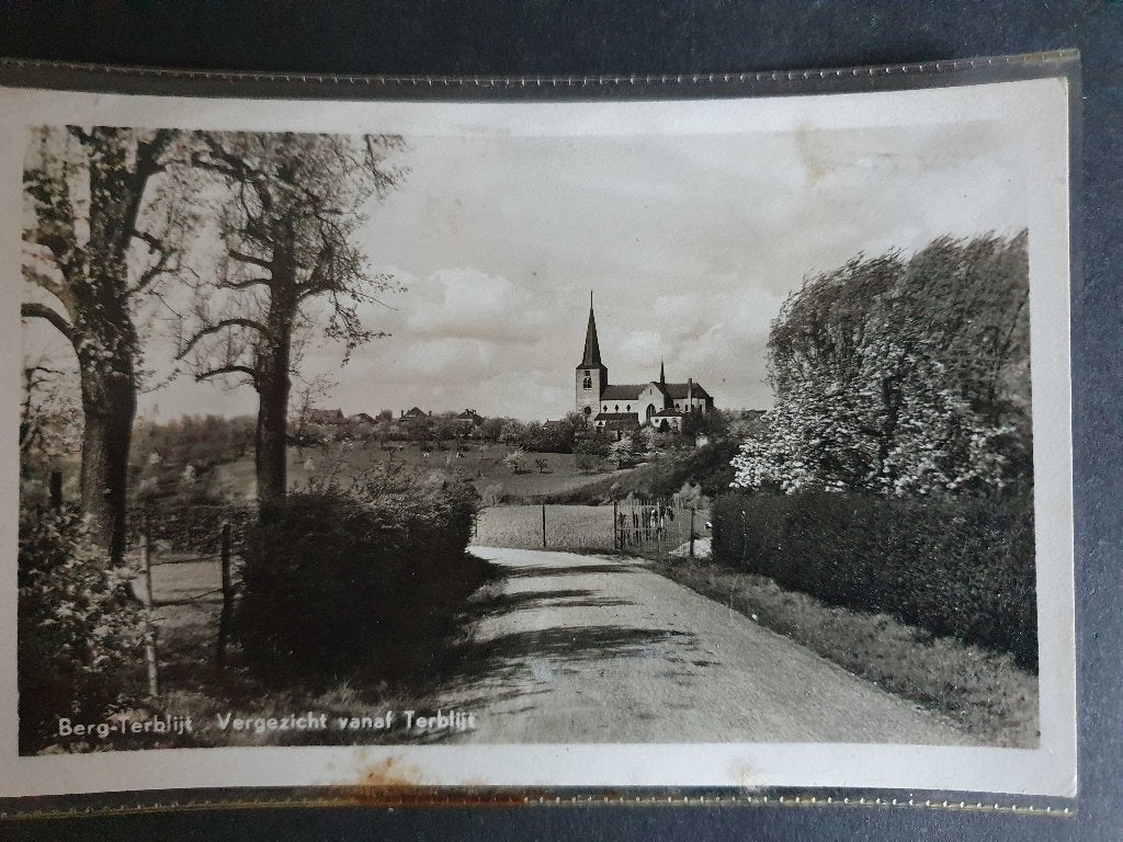ansicht BERG TERBLIJT - PRACHTKAART, Ophalen of Verzenden, Voor 1920, Limburg