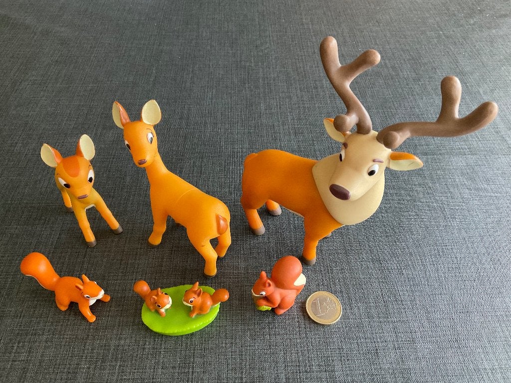 DEAGOSTINI FOREST ANIMALS .. 6 stuks, Verzamelen, Ophalen, Zo goed als nieuw