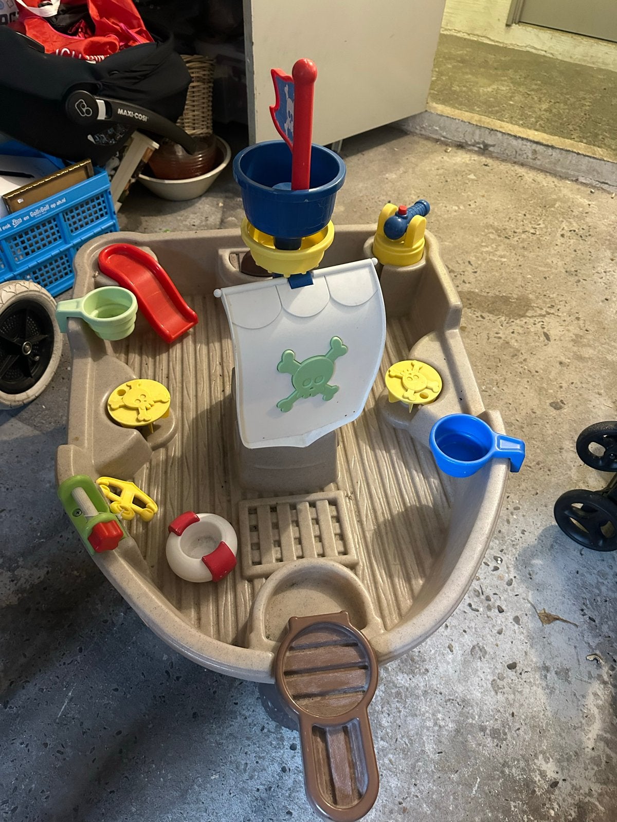 Little Tikes Piratenboot Water Tafel - Gebruikt maar netjes, Kinderen en Baby's, Speelgoed | Overig, Ophalen, Gebruikt, Jongen of Meisje