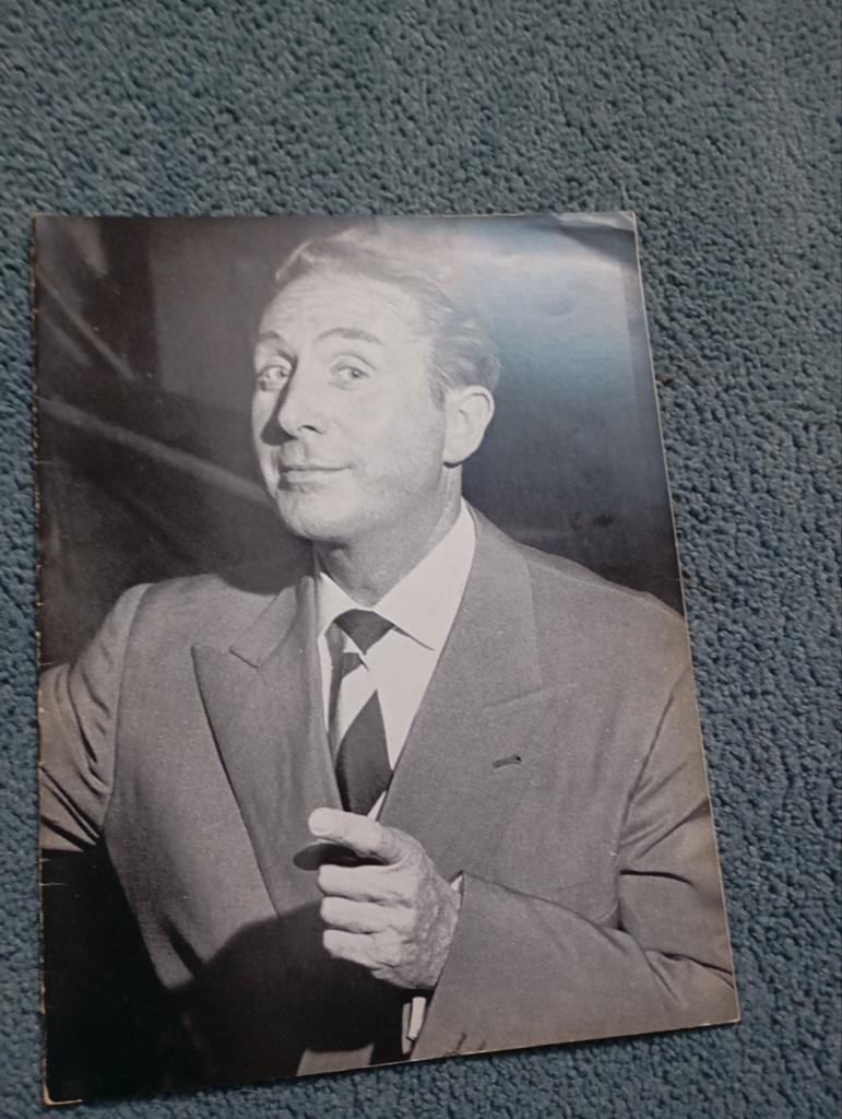 Vintage Charles Trenet 1961 theatre de L'etoile Parijs Progr, Ophalen of Verzenden
