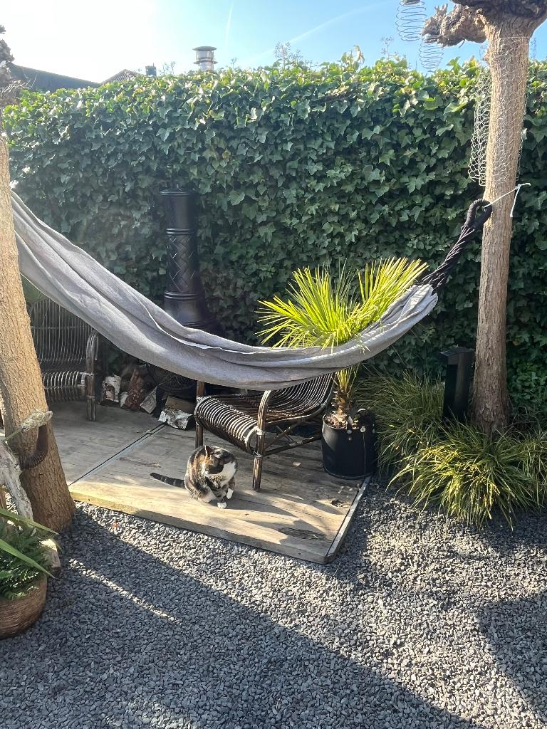 Hangmat, Tuin en Terras, Ophalen, Opvouwbaar, Nieuw, Eenpersoons