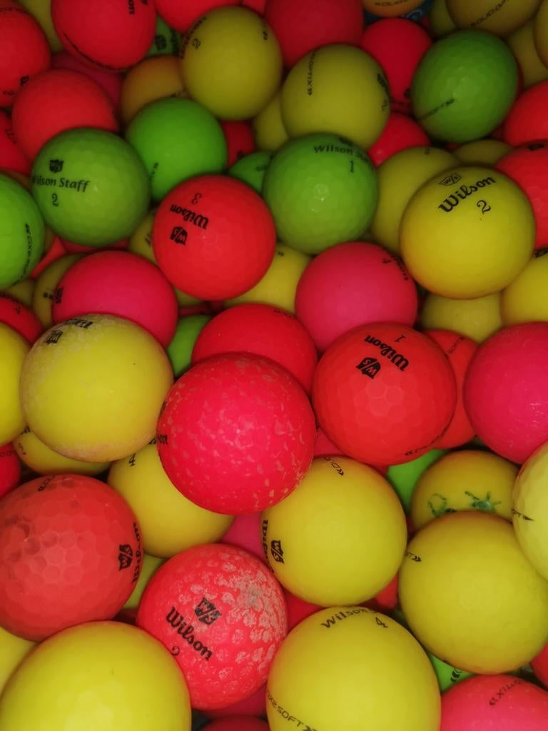 Matte wilson staff duo soft golfballen 50 stuks, Ophalen of Verzenden, Bal(len)