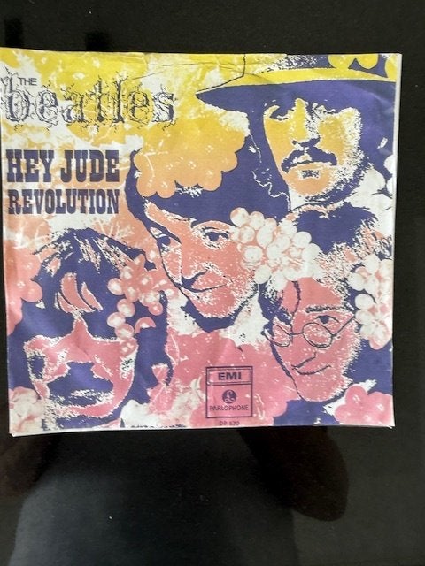 Single: Beatles - Hey Jude, Ophalen of Verzenden, 1960 - 1969, Gebruikt, 7 inch